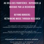 Permalien vers Le 3e colloque étudiant CIRMMT-OICRM-BRAMS, maintenant disponible en ligne