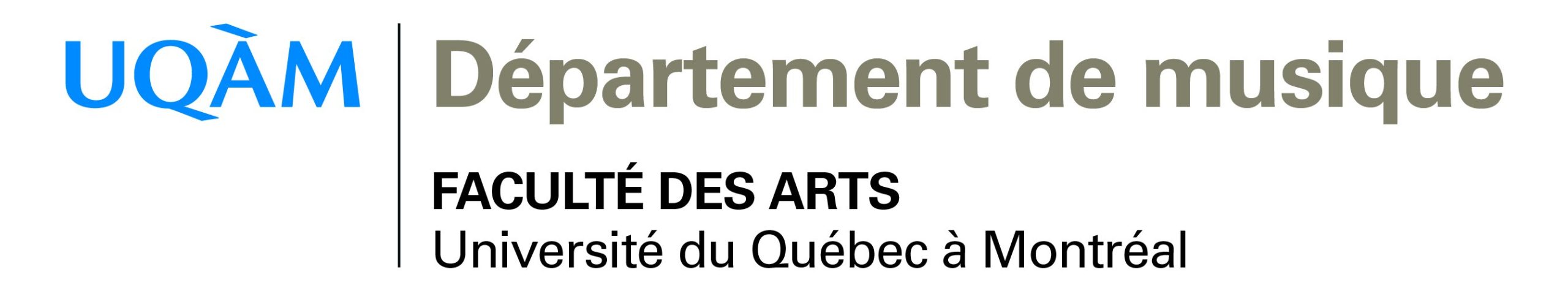 UQAM, département du musique